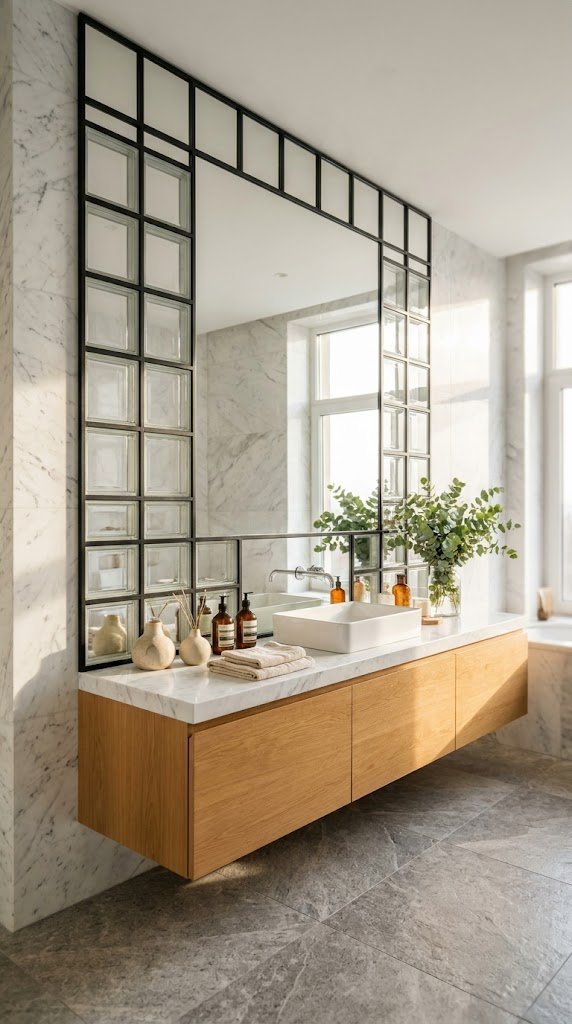 Add a Mirror Using Glass Panes or Item Frames