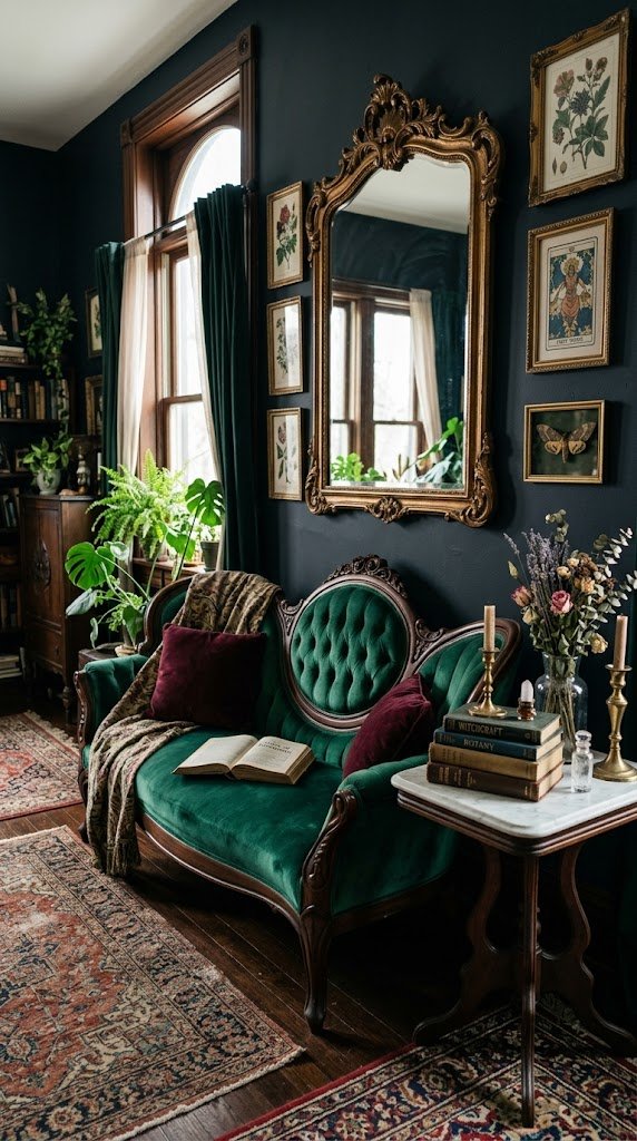 Add a Vintage Settee or Parlor Chair