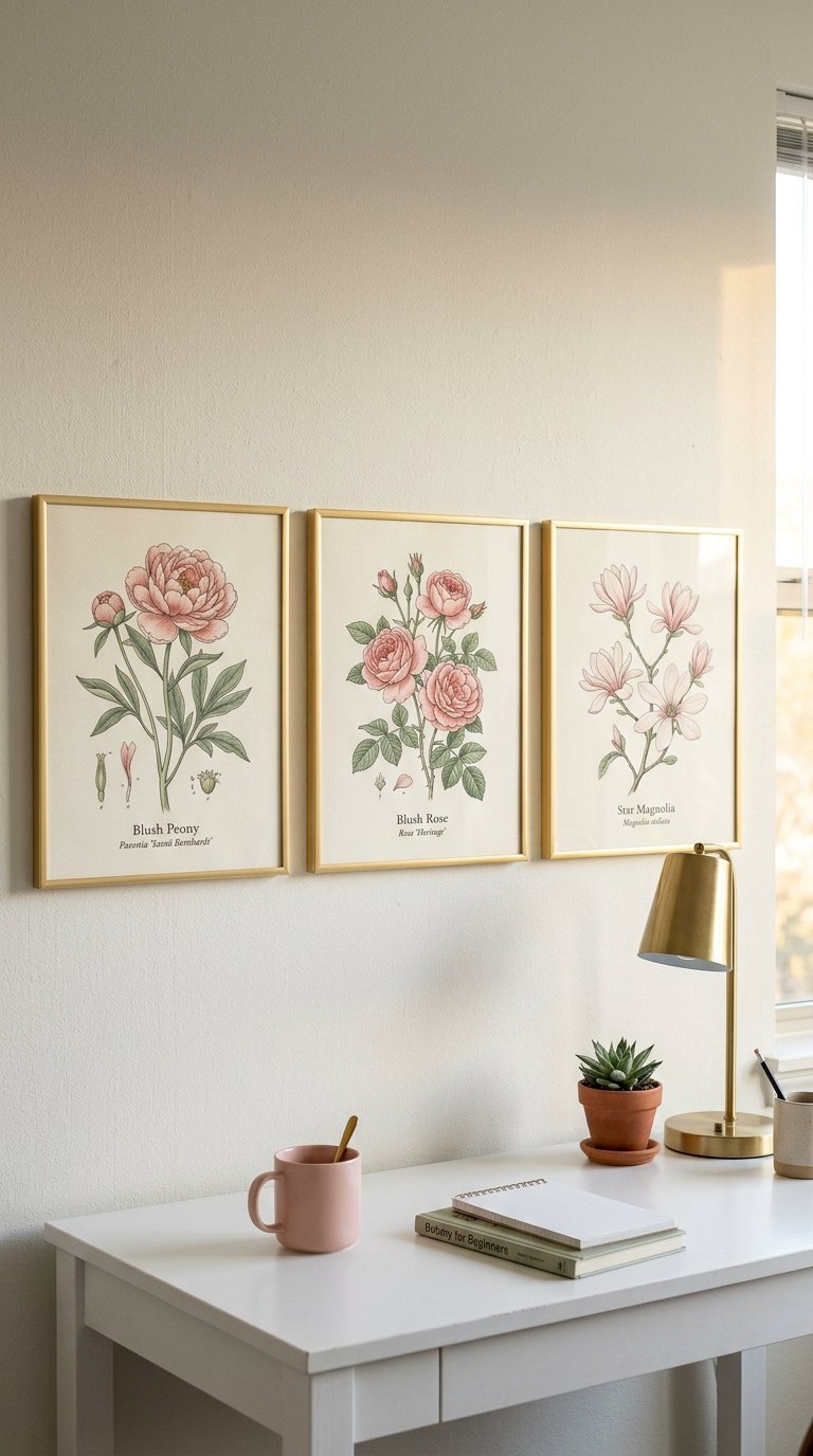 Botanical Prints That Combine Both Colors