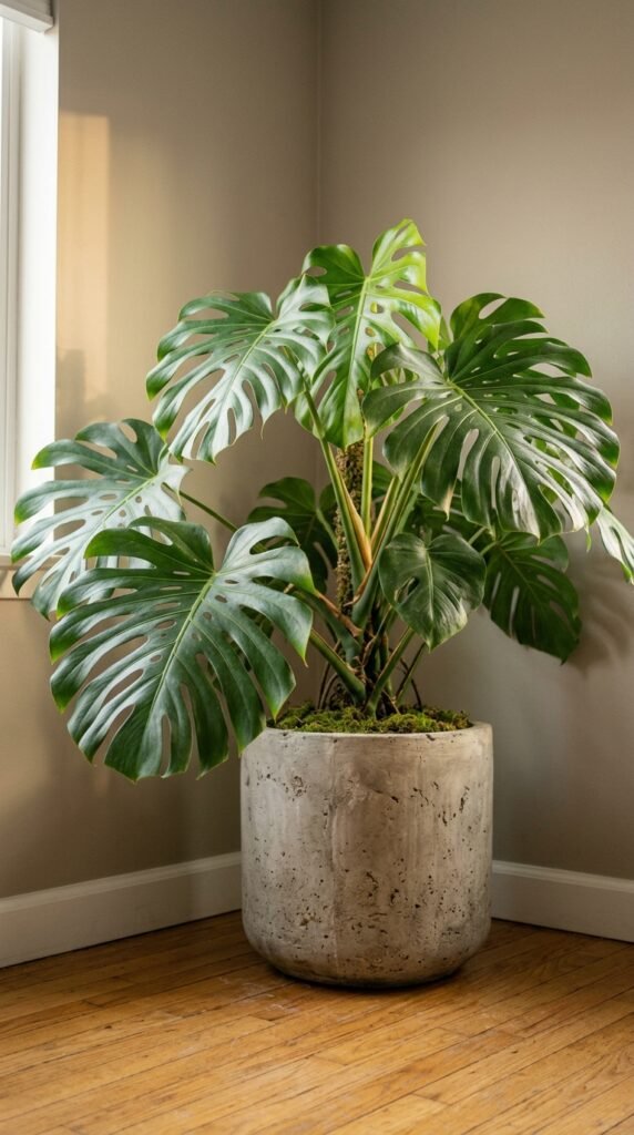 Bring in One Large Potted Plant