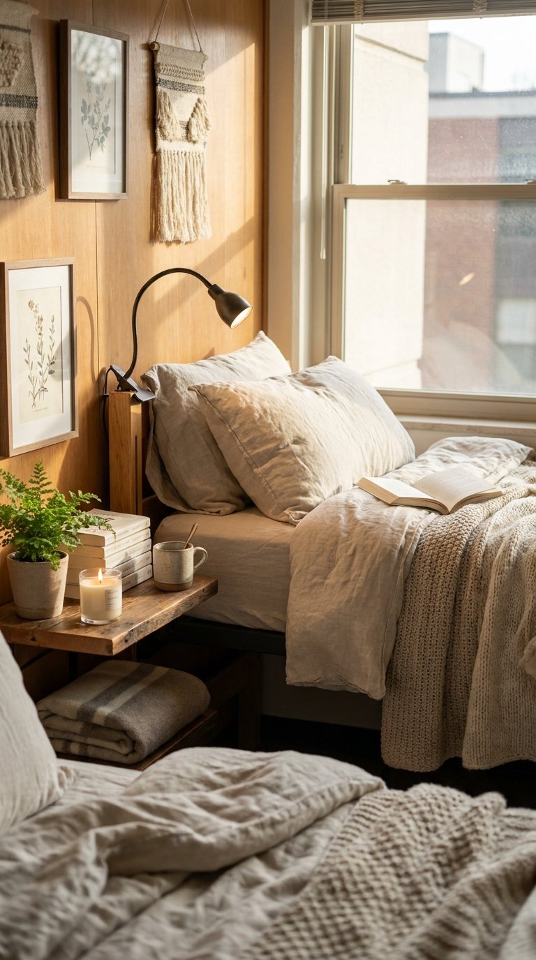 Build a Cozy Reading Corner at the Bed Head