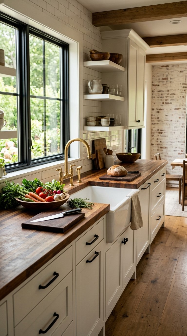 Butcher Block Countertops or a Section of One