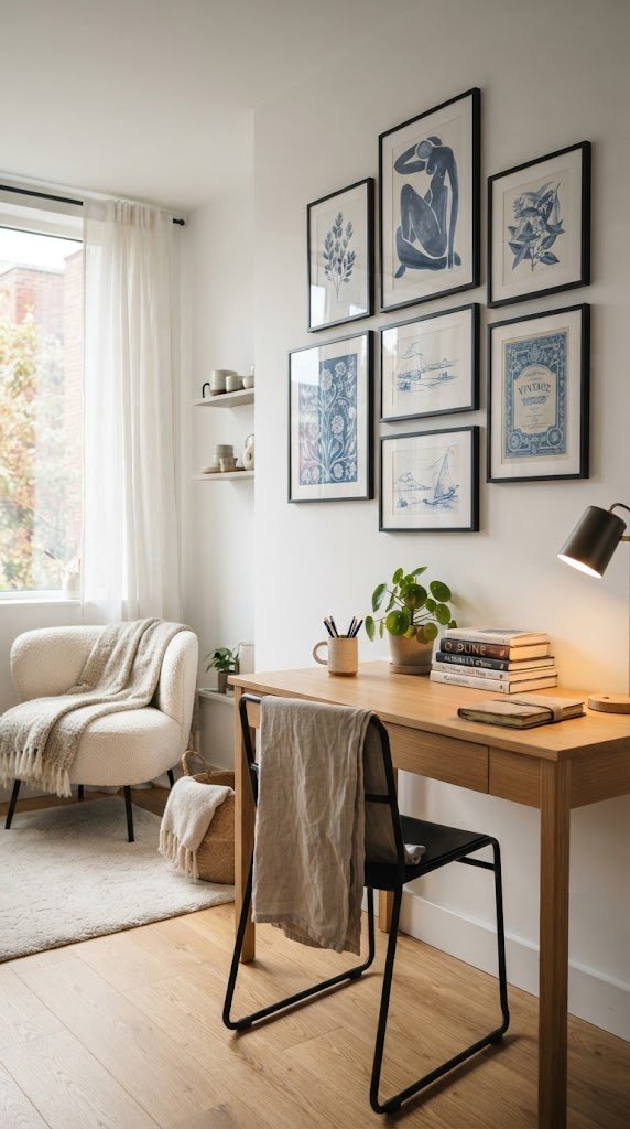  Create a Blue and White Gallery Wall With Downloadable Prints