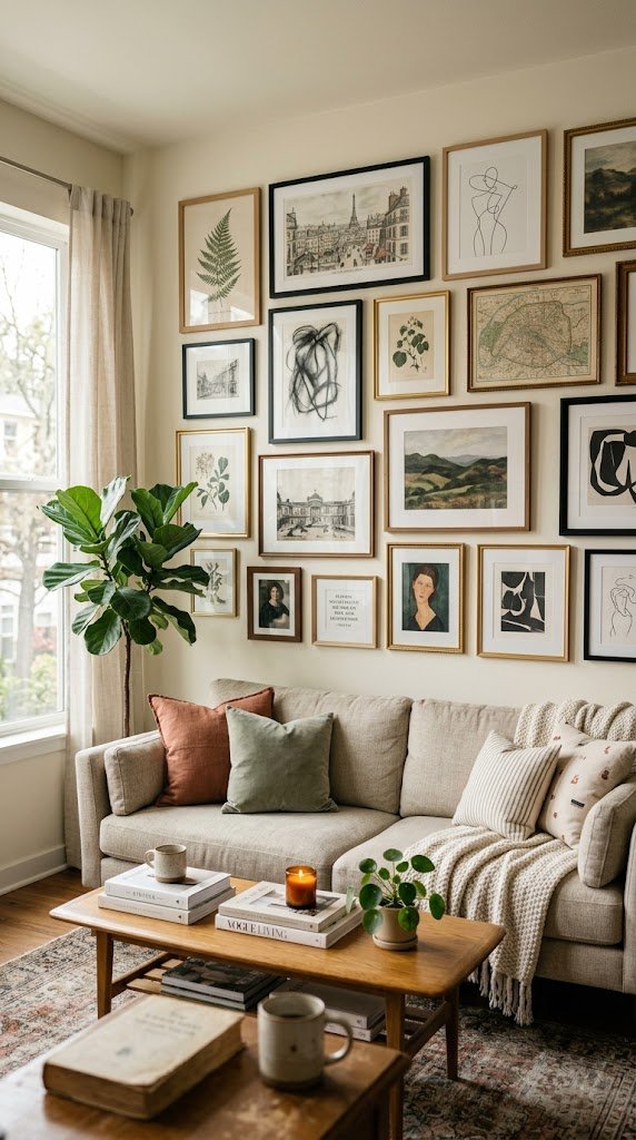 Create a Gallery Wall With Free Art