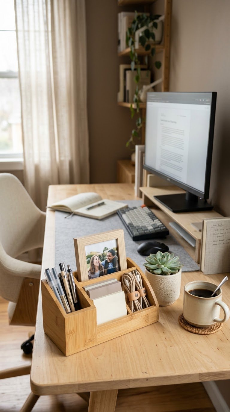 Create a Minimal Desk Organizer System