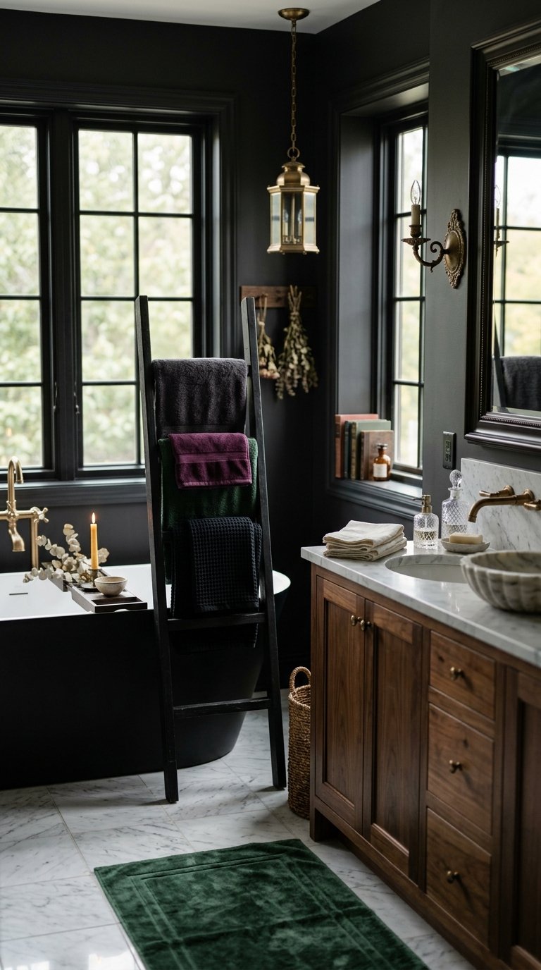 Dark Towels and Plush Textiles