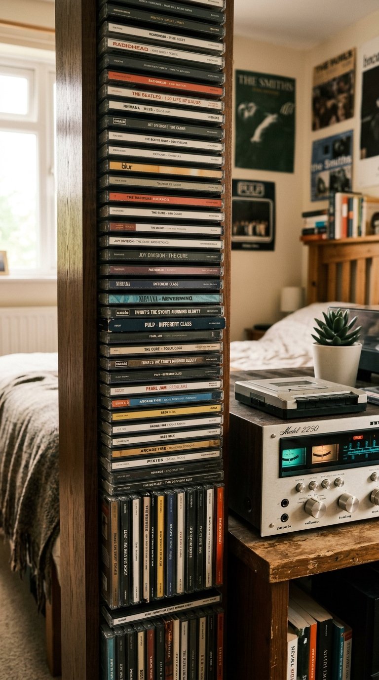 Display a CD or DVD Collection Prominently