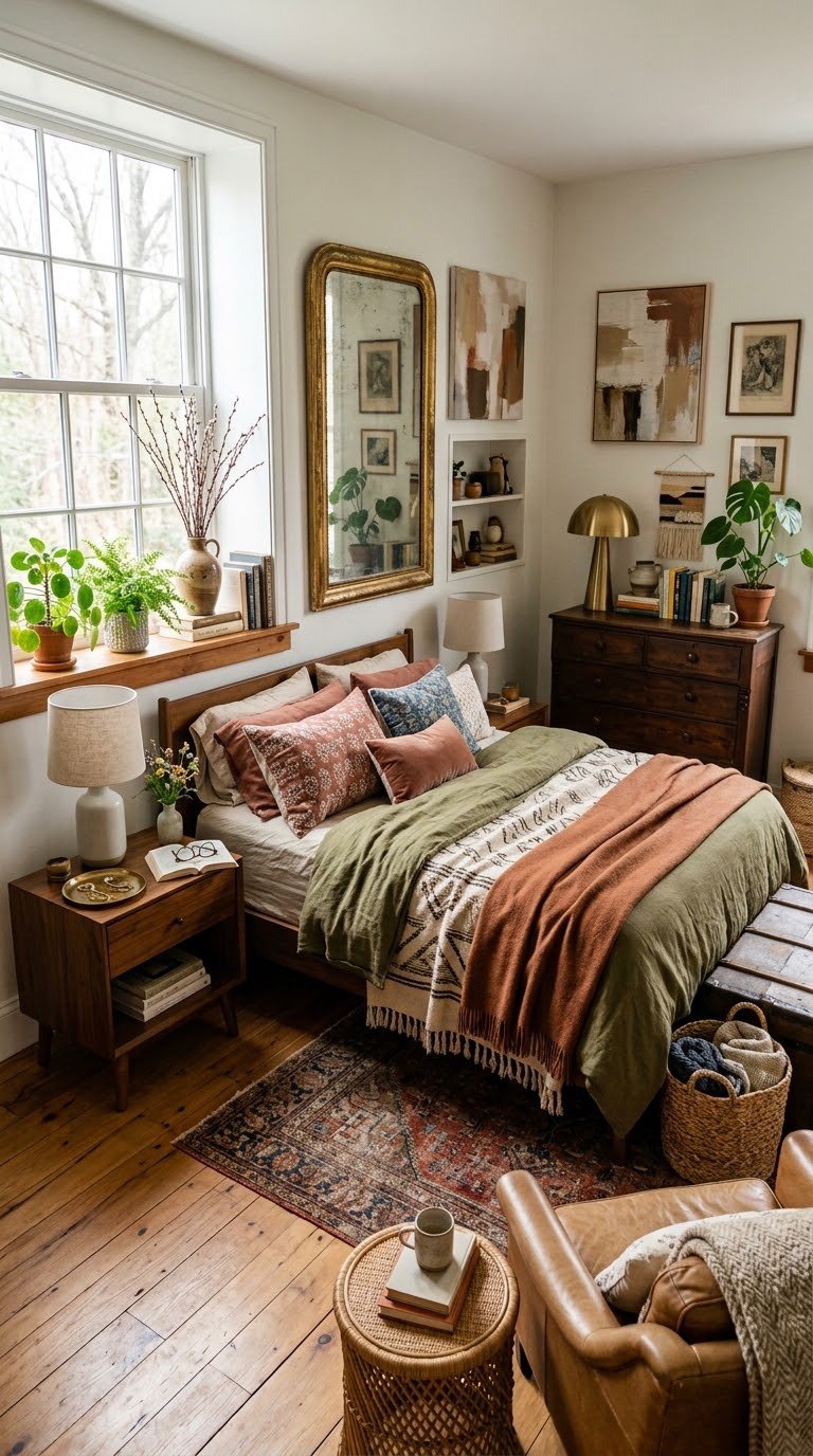 Eclectic Bedroom Aesthetic