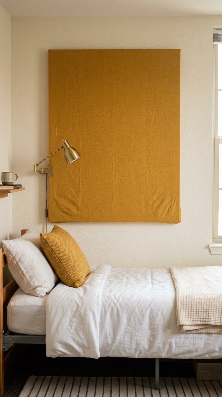 Fabric Panel Canvas Headboard
