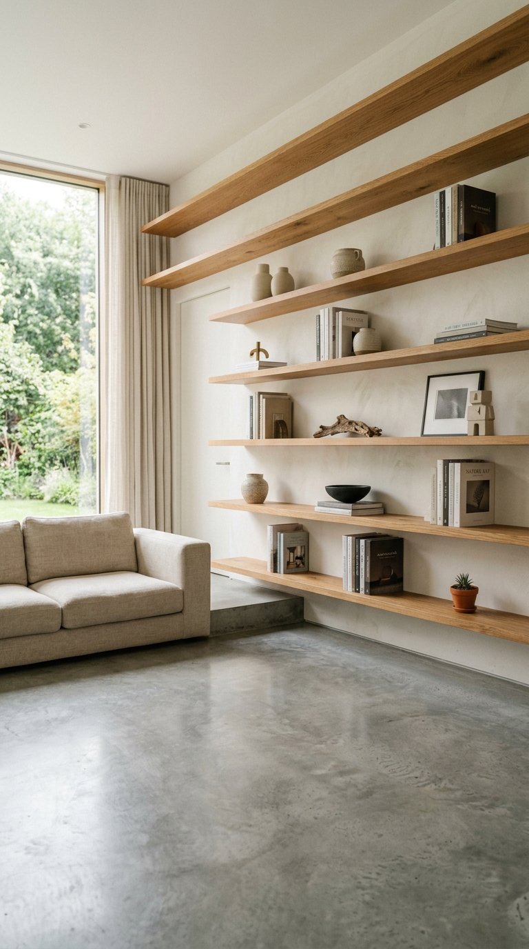 Floating Shelving