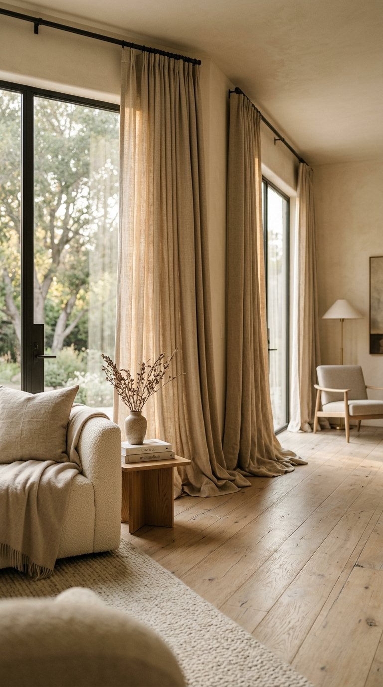 Floor-to-Ceiling Drapery