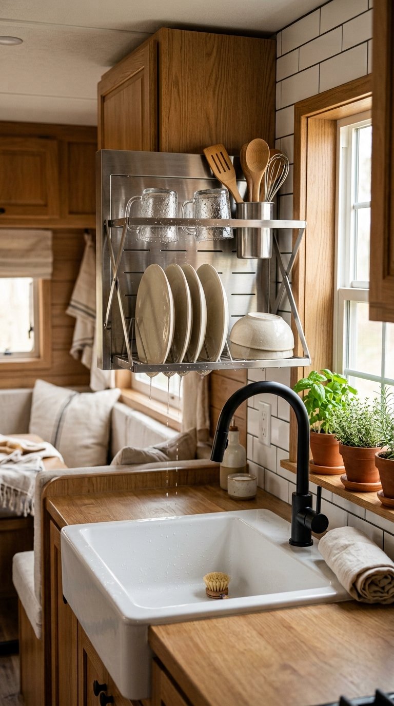 Folding Dish Rack