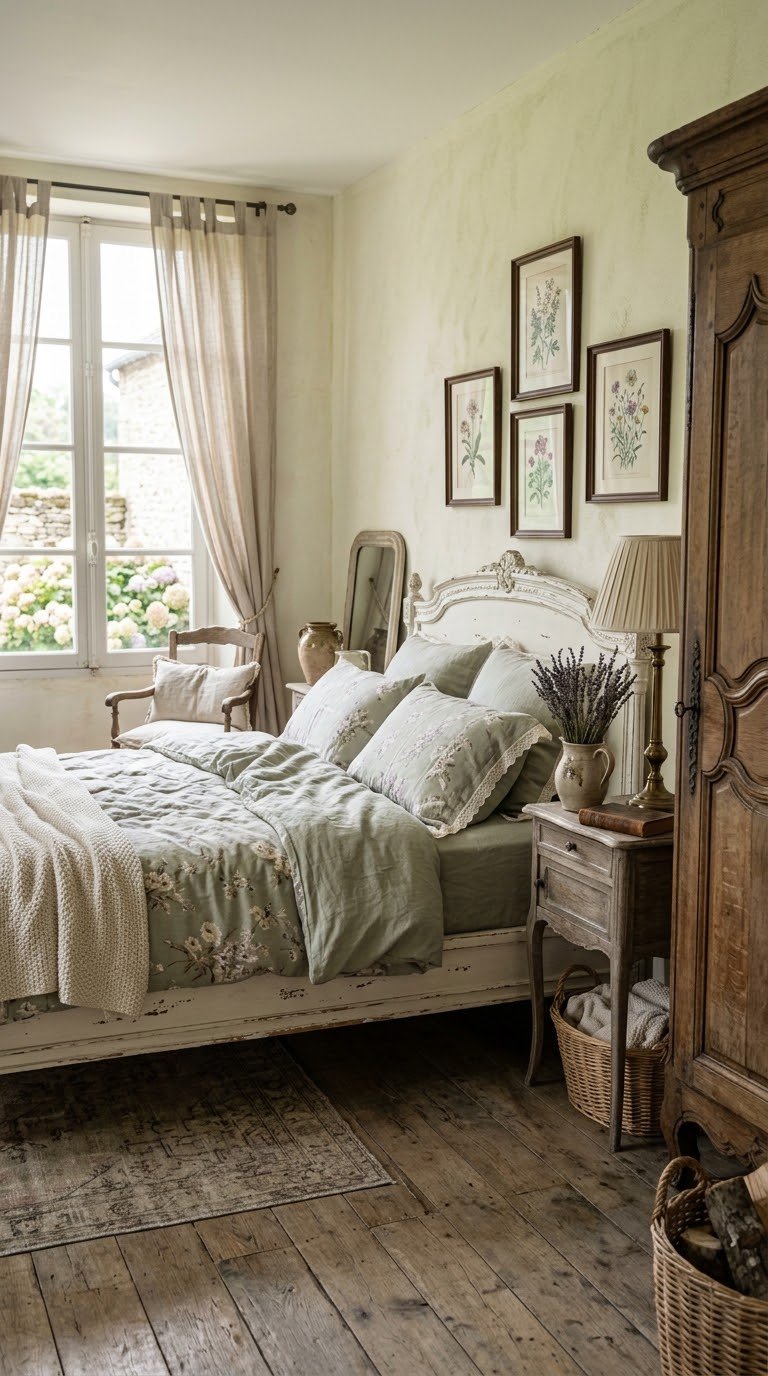 French Country Bedroom Aesthetic