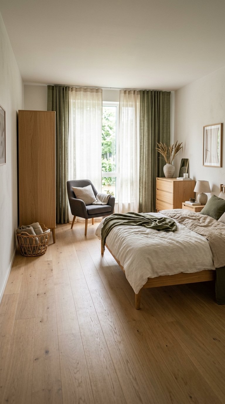 Furniture With Exposed Legs for Visual Lightness