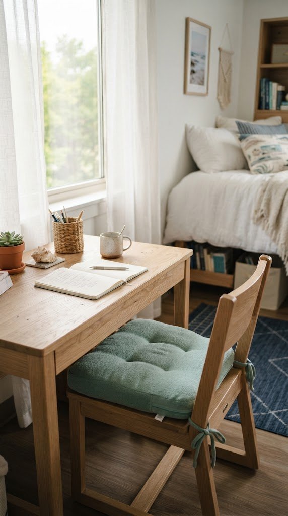Get a Seafoam Green Desk Chair Cushion