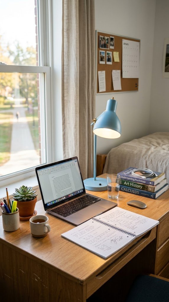 Get a Sky Blue Desk Lamp for Task Lighting and Color
