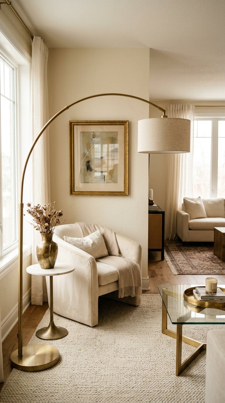 Gold and Brass Accents