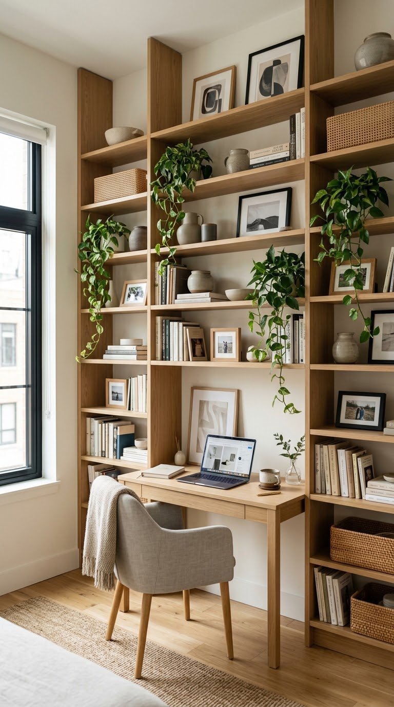 Install Floor-to-Ceiling Shelving for Vertical Storage
