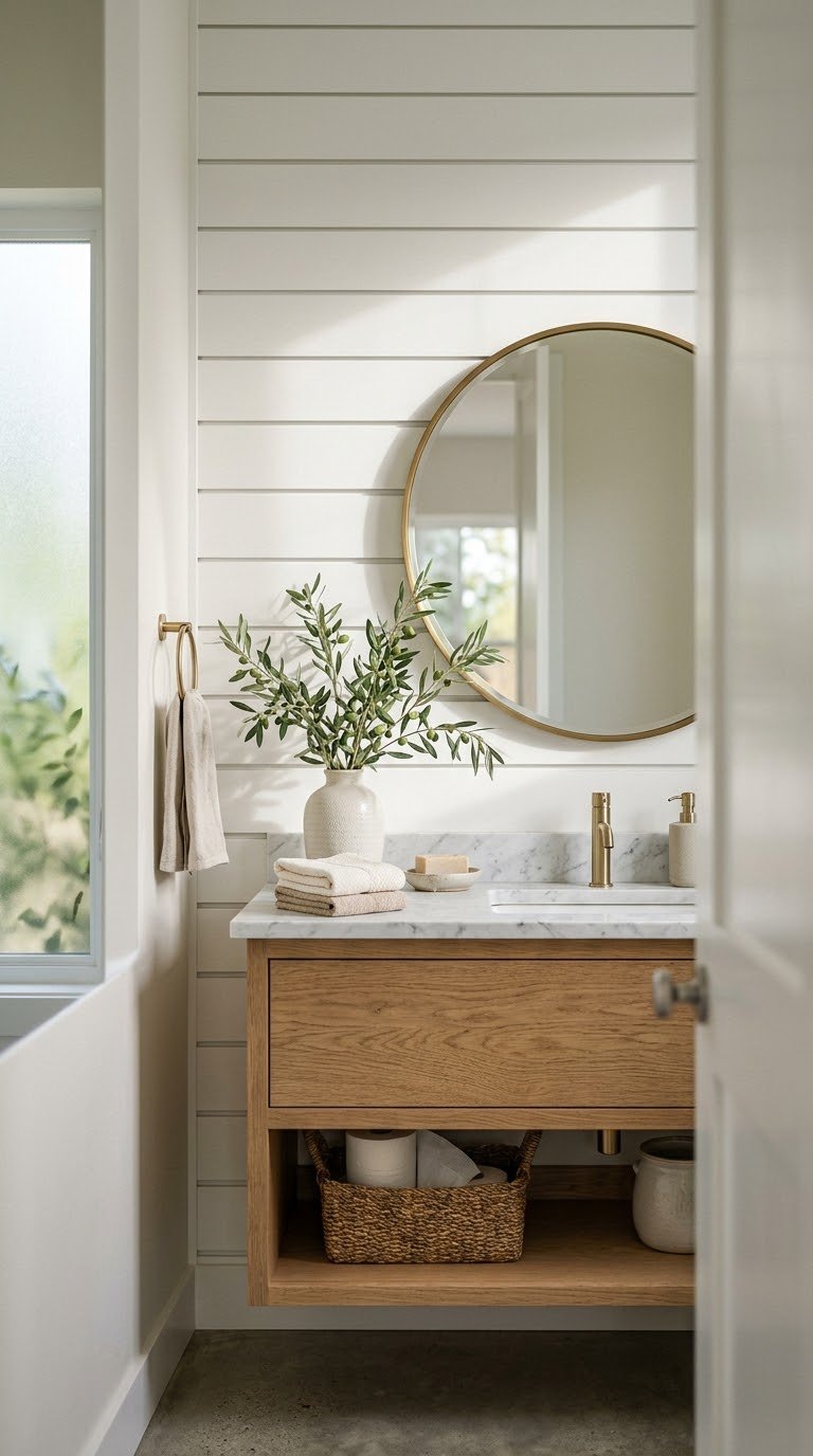Install Shiplap on One Accent Wall