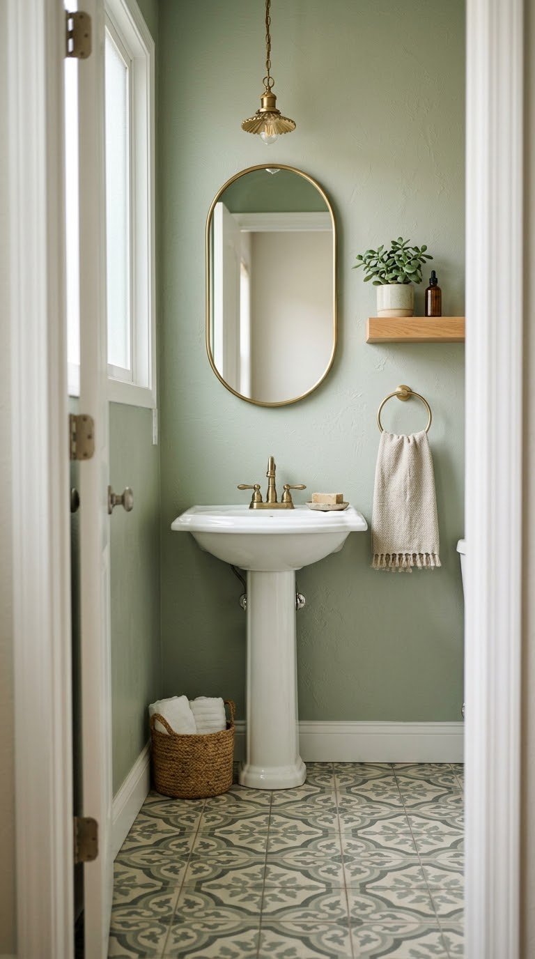 Install a Pedestal Sink to Free Up Floor Space