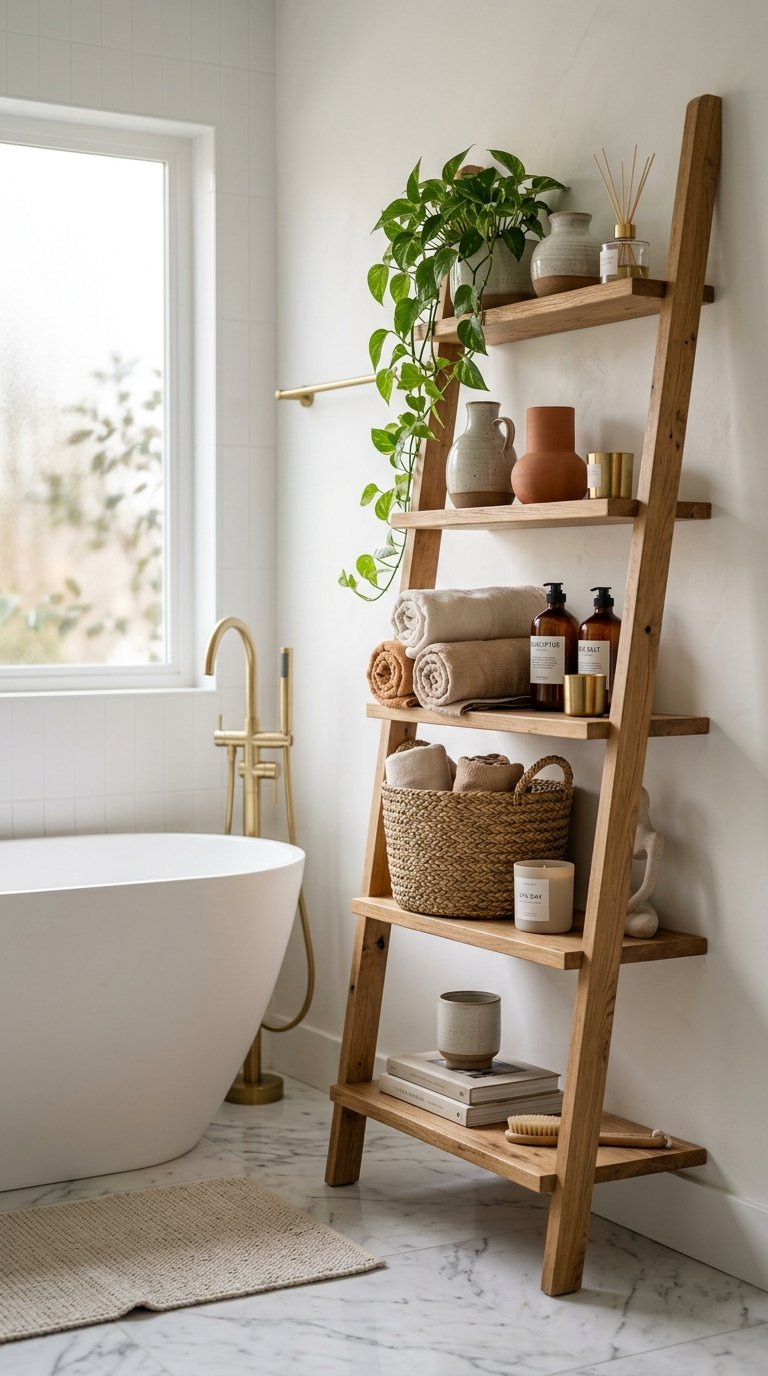 Ladder Shelf for Layered Display