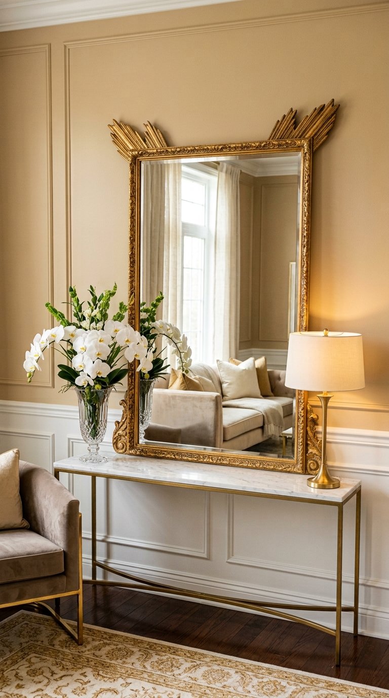Large Decorative Mirror