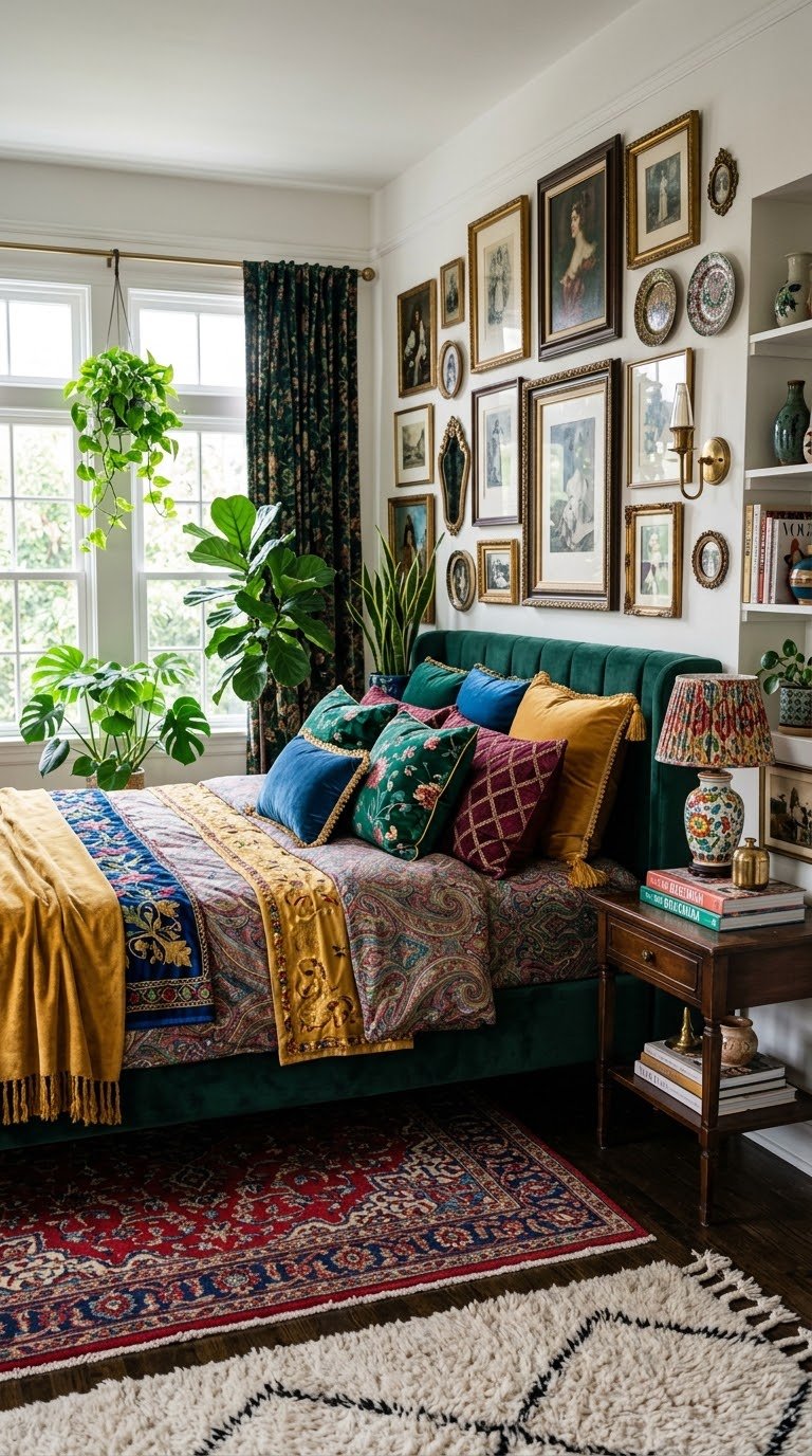 Maximalist Bedroom Aesthetic