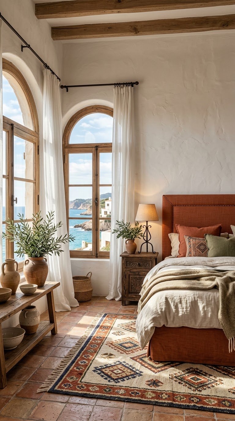 Mediterranean Bedroom Aesthetic