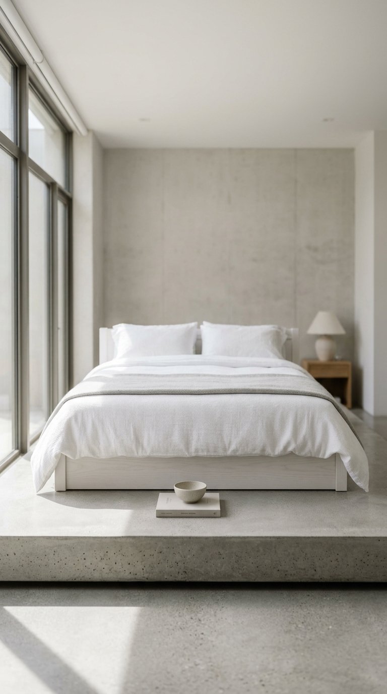 Low Platform Bed