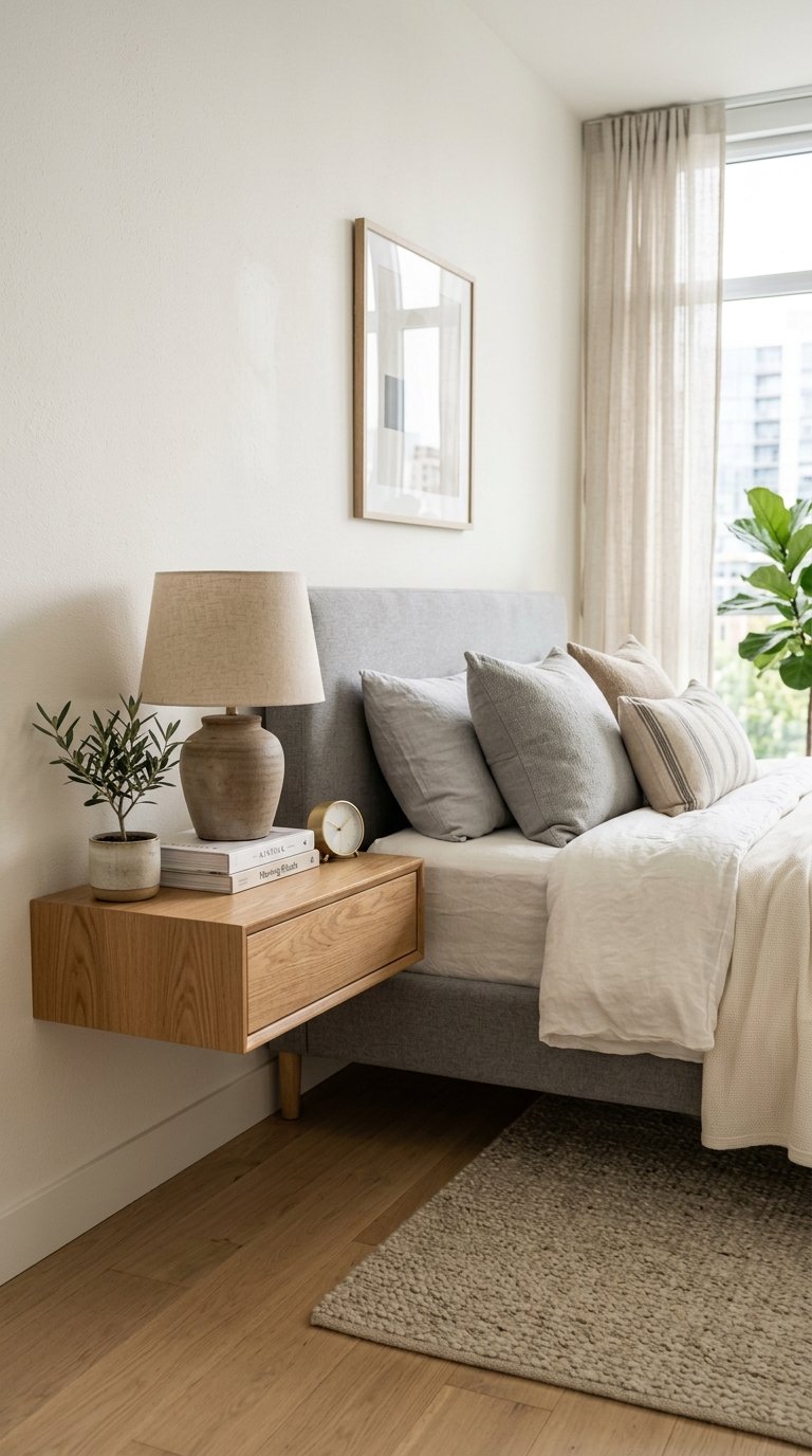 Mount Your Nightstand to the Wall