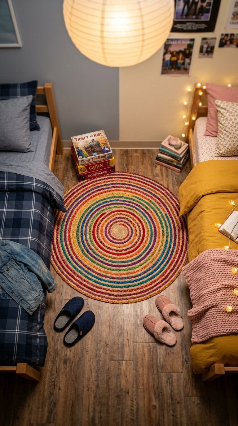 Opalhouse x Jungalow Round Braided Rug