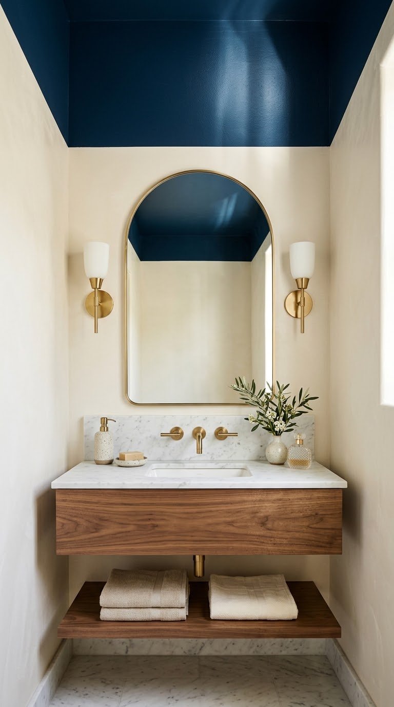 Paint Your Ceiling a Contrasting Color
