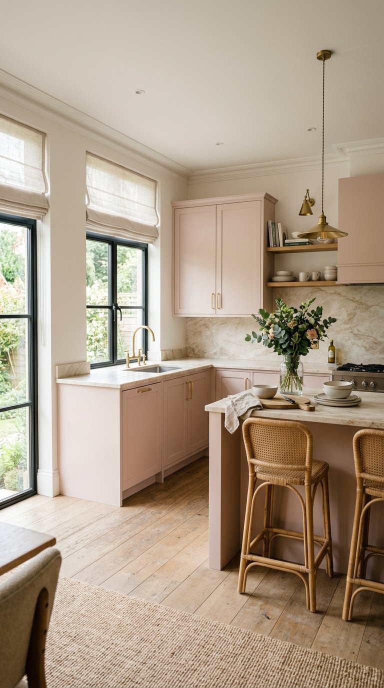 Pink Cabinets