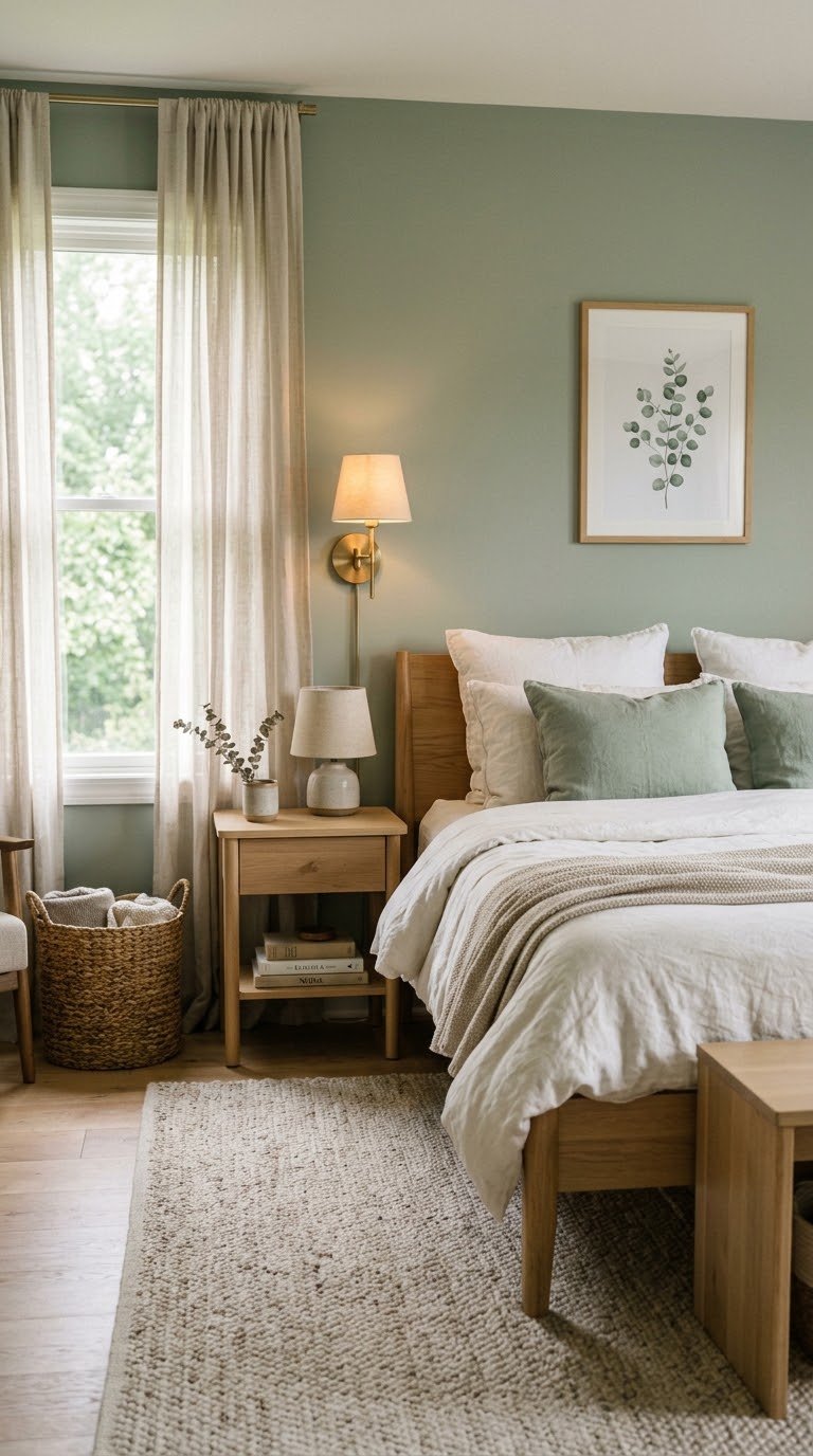 Sage Green Bedroom Aesthetic