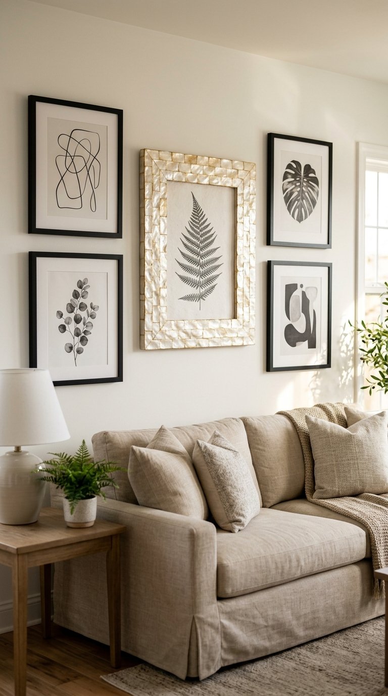 Shell Picture Frames