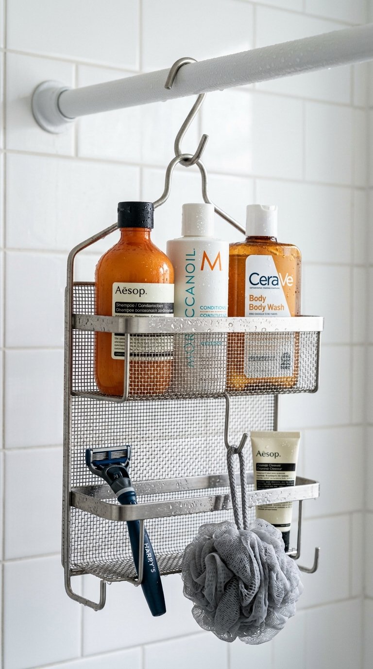 Get a Shower Caddy With Drainage Holes
