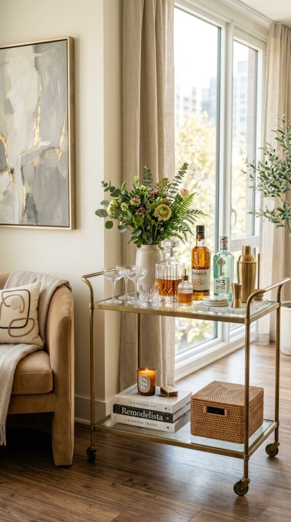 Style a Bar Cart