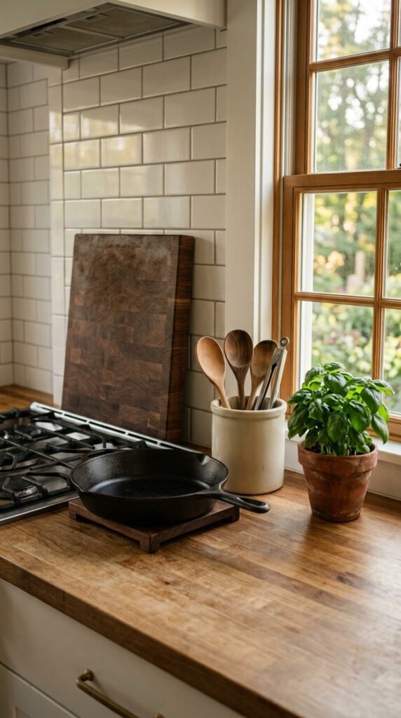 Style the Kitchen Counter With Purposeful Display
