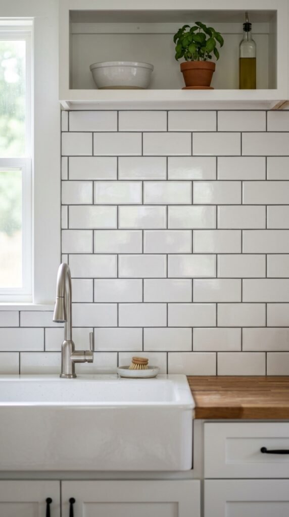 Subway Tile Backsplash