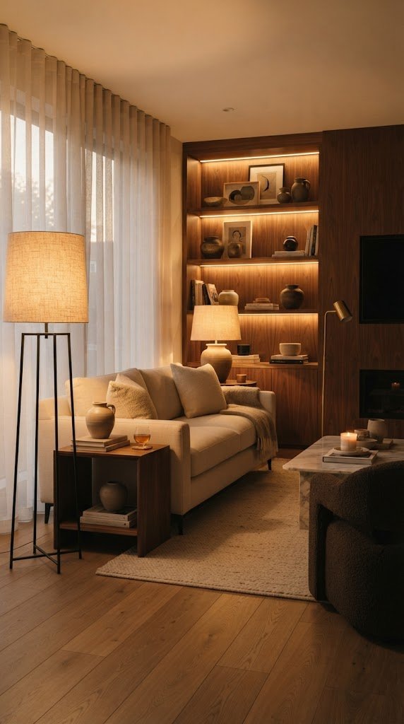 Swap Overhead Lighting for Layered Lamp Sources