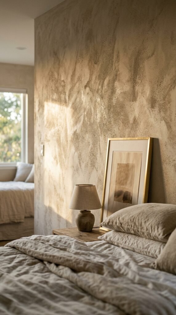 Texture Paint on One Wall