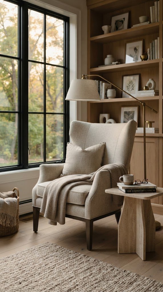 The Accent Chair With High Back