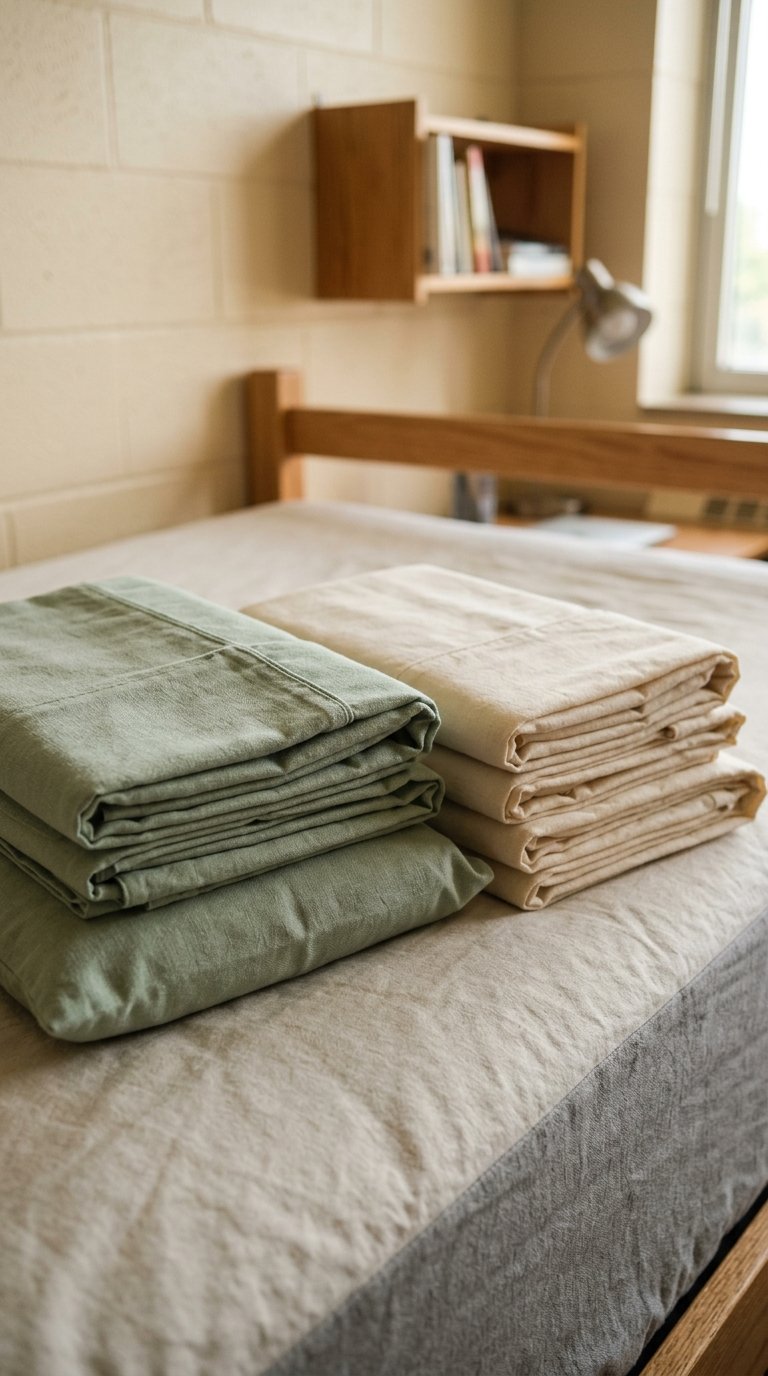 Twin XL Sheets in 100% Cotton