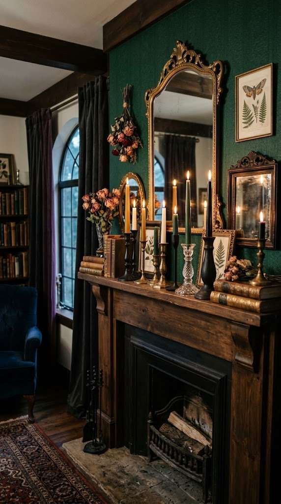 Use Black or Brass Candlestick Collections