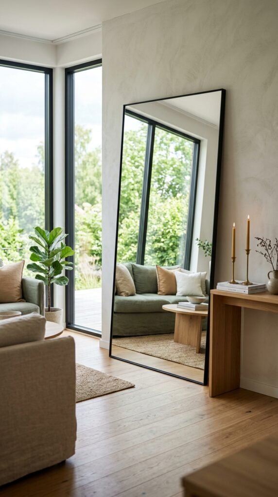 Use Mirrors to Maximize Light and Space