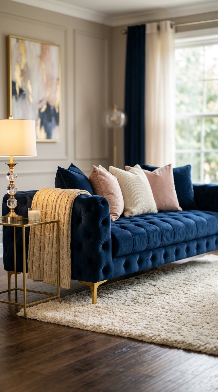 Velvet Sofa