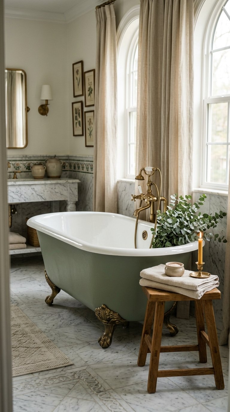 Vintage Clawfoot Tub