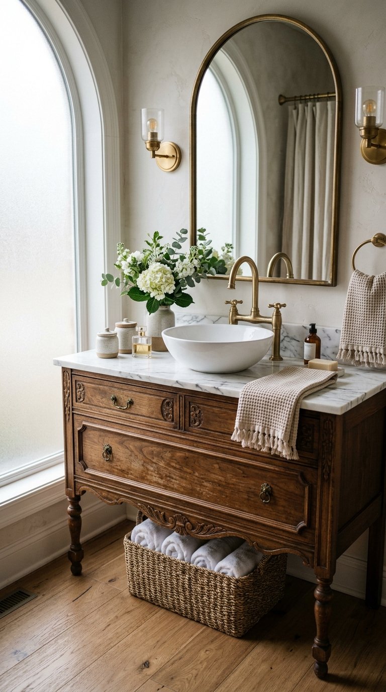 Vintage or Repurposed Vanity