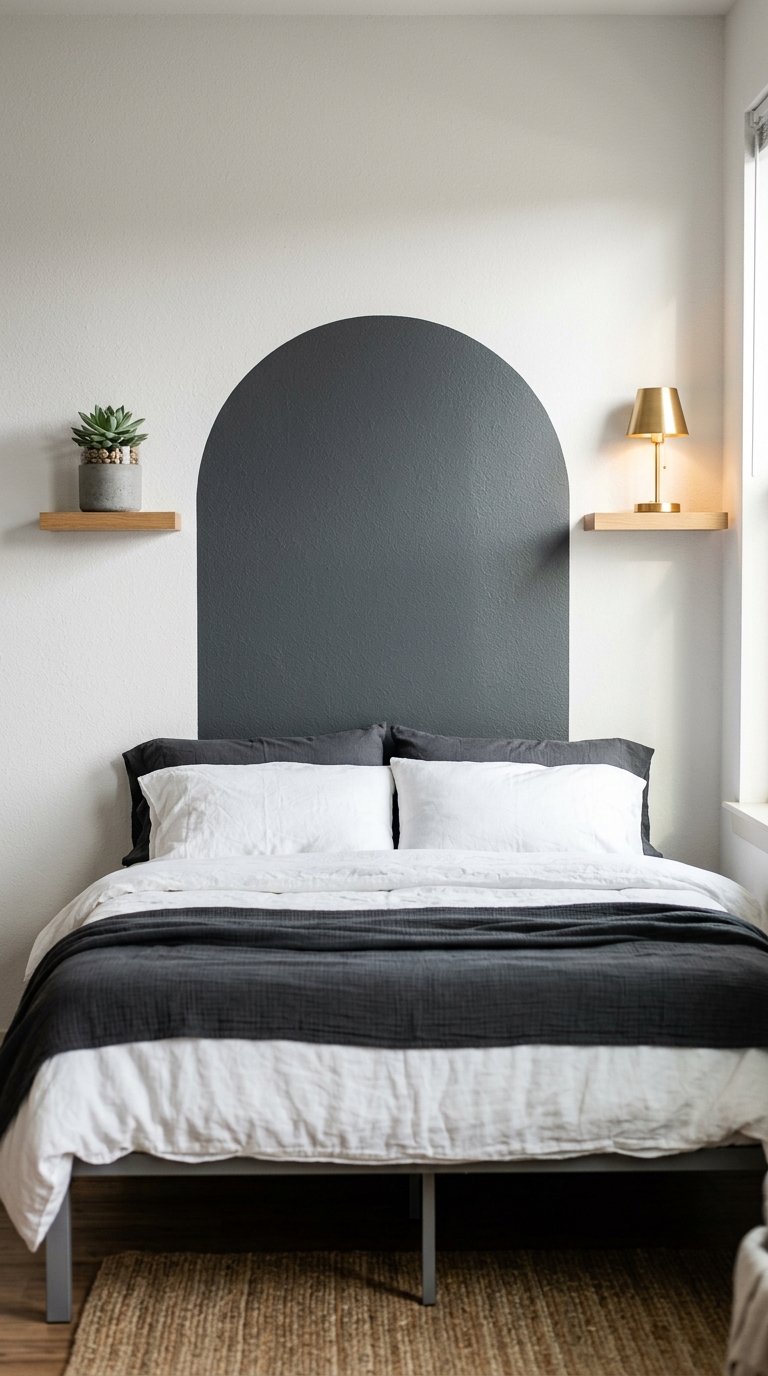 Vinyl Wall Decal Headboard