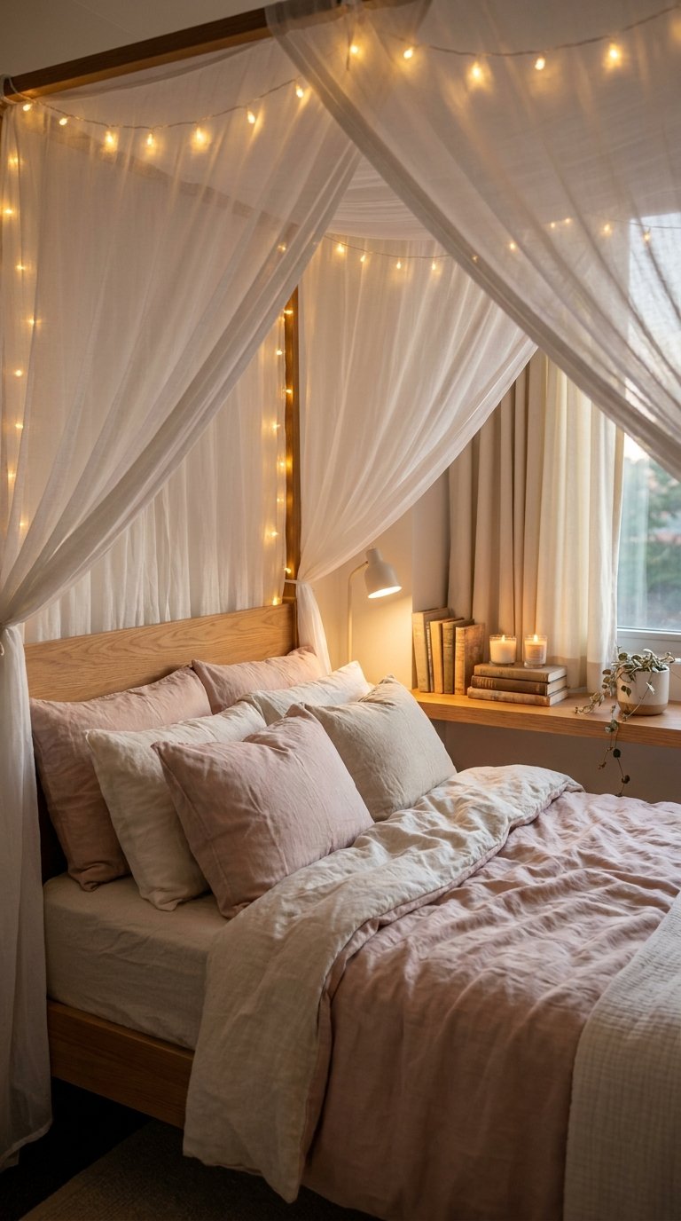 a Bed Canopy for Privacy and Coziness